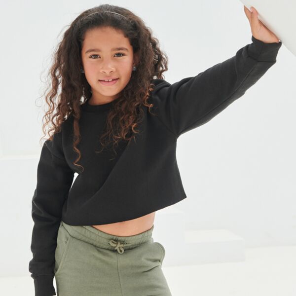 SF Minni Kids Cropped Slounge Sweatshirt Thumbnail