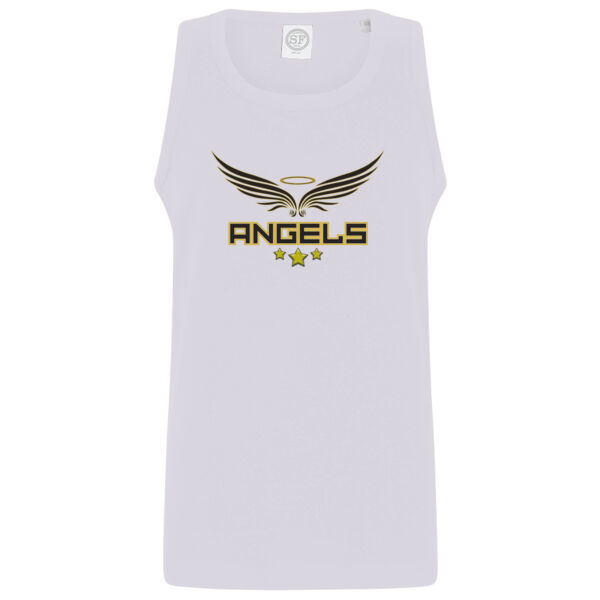 Angels Stretch Vest White (Kids) Thumbnail